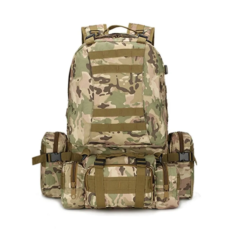 Sidiou Group Outdoor Backpack Military Tactical Backpack Sports Bag Waterproof  Backpack For Travel