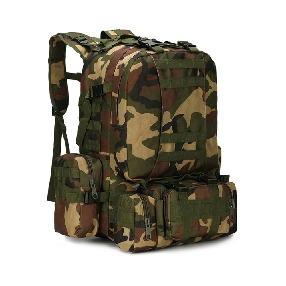 Sidiou Group Outdoor Backpack Military Tactical Backpack Sports Bag Waterproof  Backpack For Travel