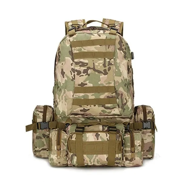 Sidiou Group Outdoor Backpack Military Tactical Backpack Sports Bag Waterproof  Backpack For Travel