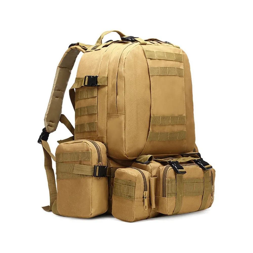 Sidiou Group Outdoor Backpack Military Tactical Backpack Sports Bag Waterproof  Backpack For Travel