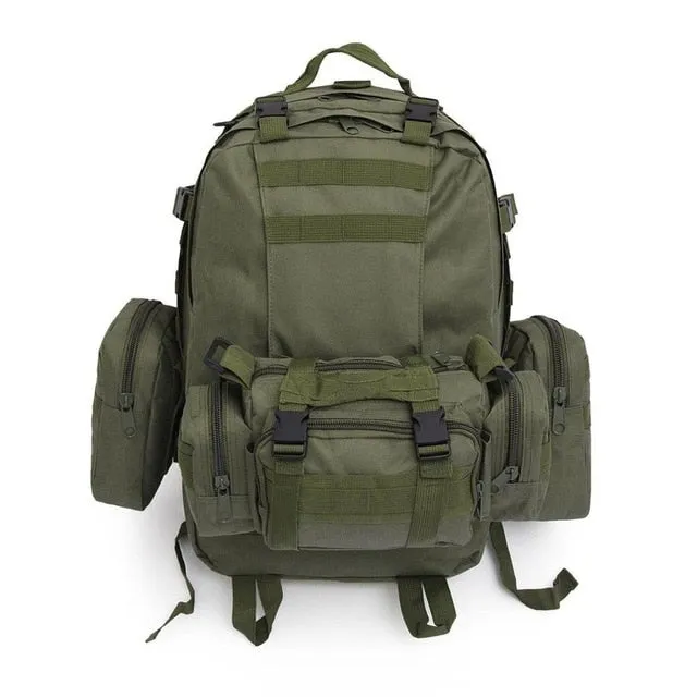 Sidiou Group Outdoor Backpack Military Tactical Backpack Sports Bag Waterproof  Backpack For Travel