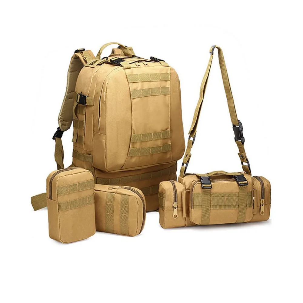 Sidiou Group Outdoor Backpack Military Tactical Backpack Sports Bag Waterproof  Backpack For Travel