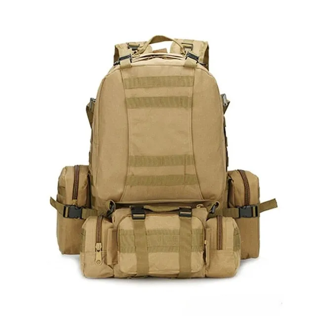 Sidiou Group Outdoor Backpack Military Tactical Backpack Sports Bag Waterproof  Backpack For Travel