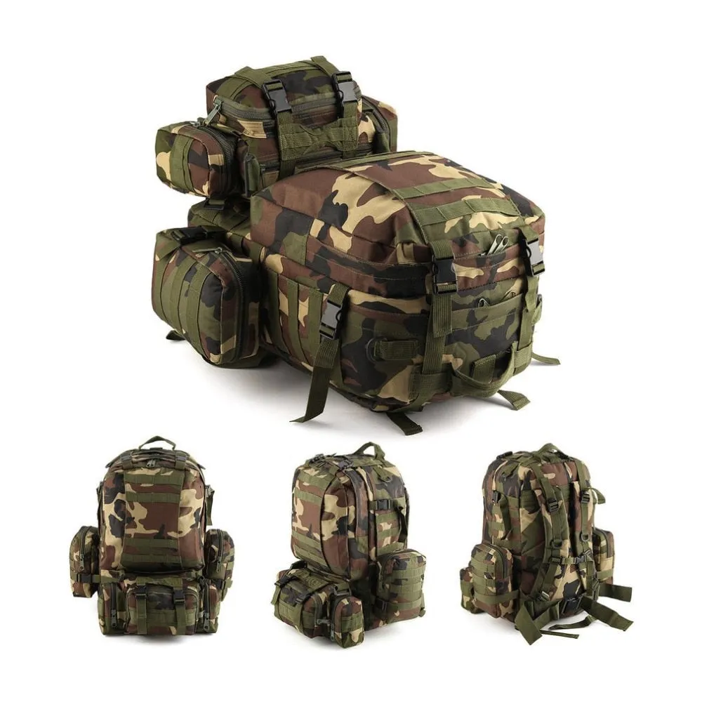 Sidiou Group Outdoor Backpack Military Tactical Backpack Sports Bag Waterproof  Backpack For Travel