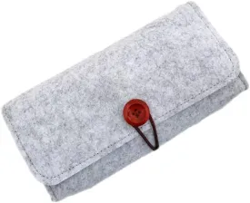 Voikoli Protective Case Laptop Sleeve Bag Compatible with GPD Win Mini AMD 7840U 7Inch Handheld Gamepad Tablet (Grey and Red)