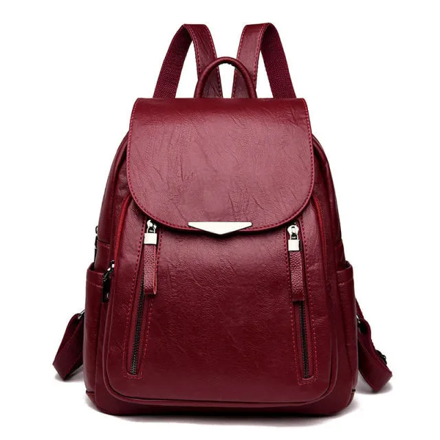 Women's travel large backpack handbag schoolbag for girls iciCosmetic